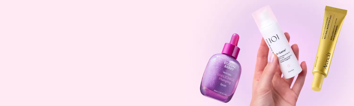 retinol retinal bakuchiol k-beauty serum myskin.dk anti-ageing