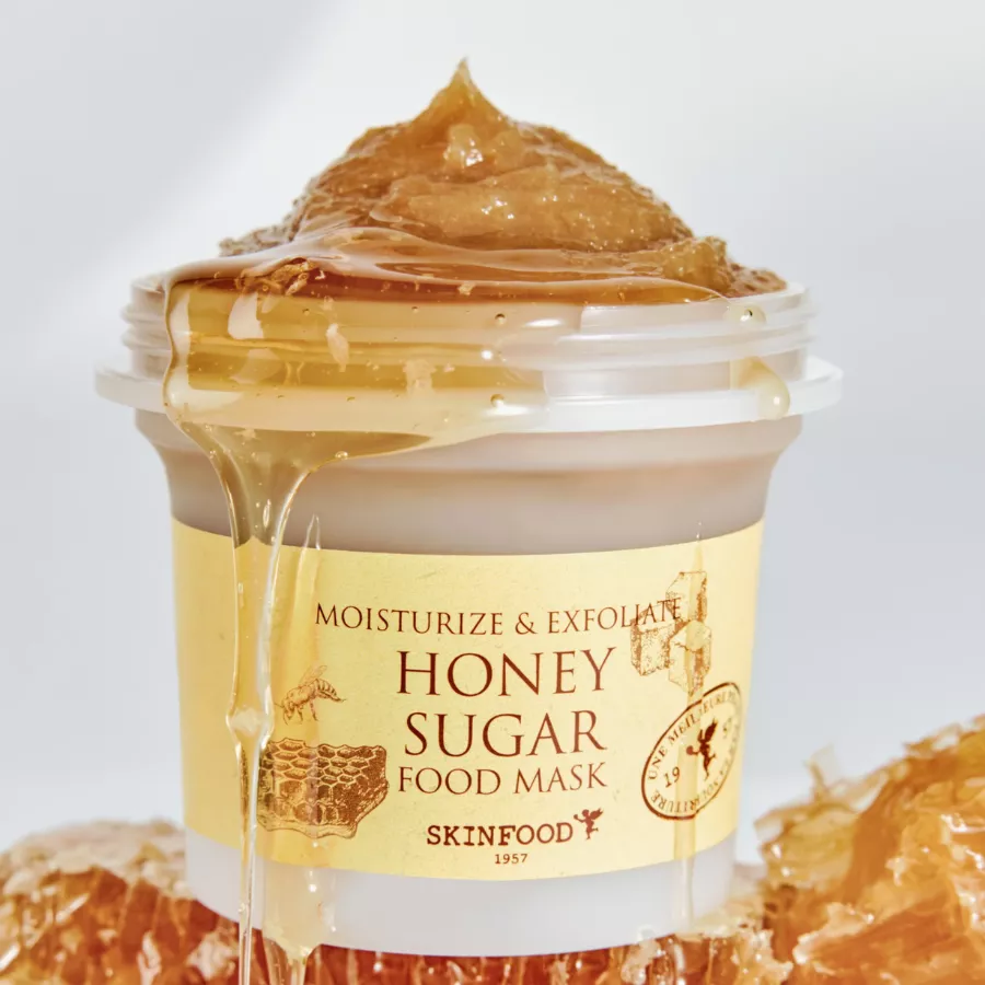 Skinfood - Honey Sugar Food Mask 120 g - Billede 2