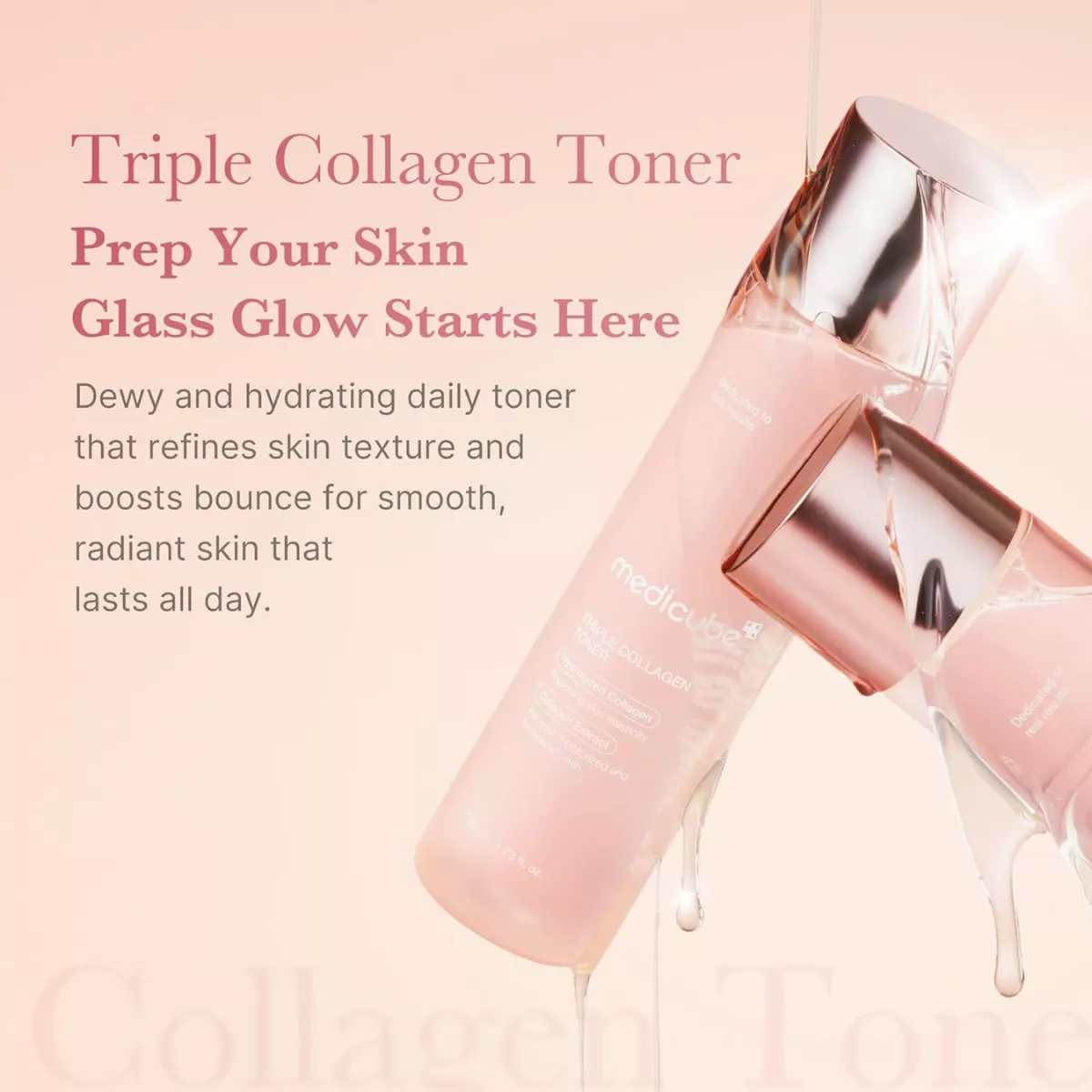 Medicube - Triple Collagen Toner 4.0 140 ml - Billede 2
