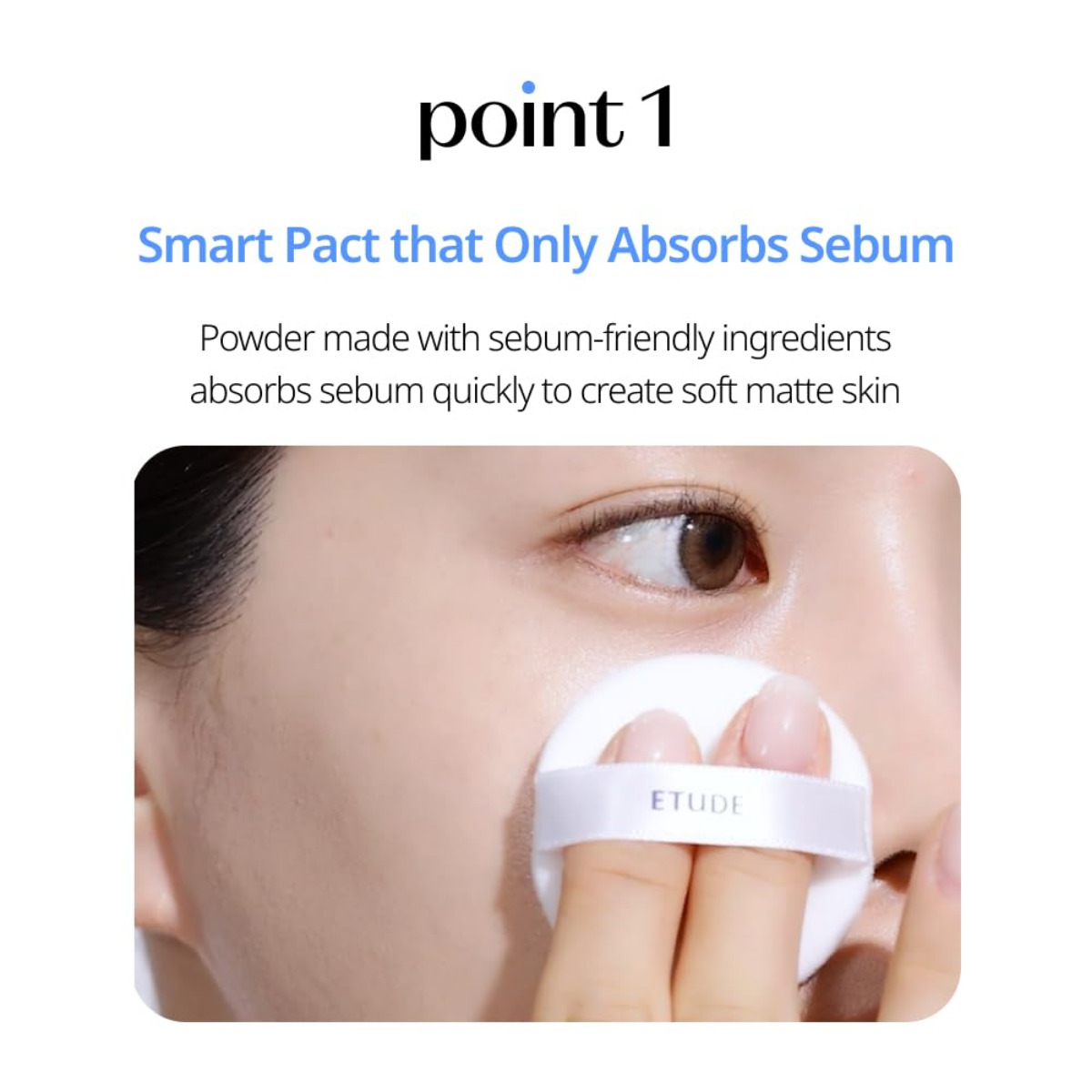 Etude - Sebum soak Powder 5 g - Billede 4