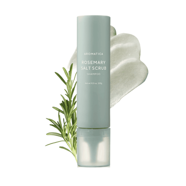 Rosmarin Salt Scrub Shampoo, skønhed og hudpleje til rensende og fugtgivende hår- og hudplejeprodukter, der fremmer sund hud og glansfuldt hår. Ideel til daglig plej.