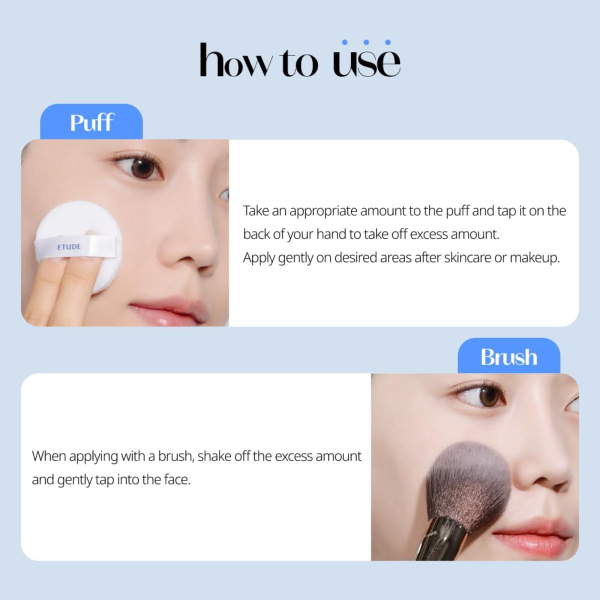 Etude - Sebum soak Powder 5 g - Billede 7