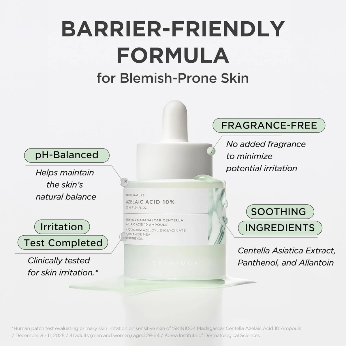 SKIN1004 - Madagascar Centella Azelaic Acid 10 Ampoule 30 ml - Billede 2