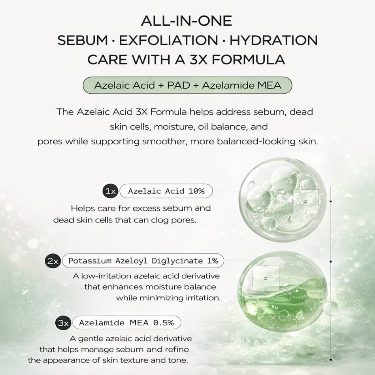 SKIN1004 - Madagascar Centella Azelaic Acid 10 Ampoule 30 ml - Billede 4