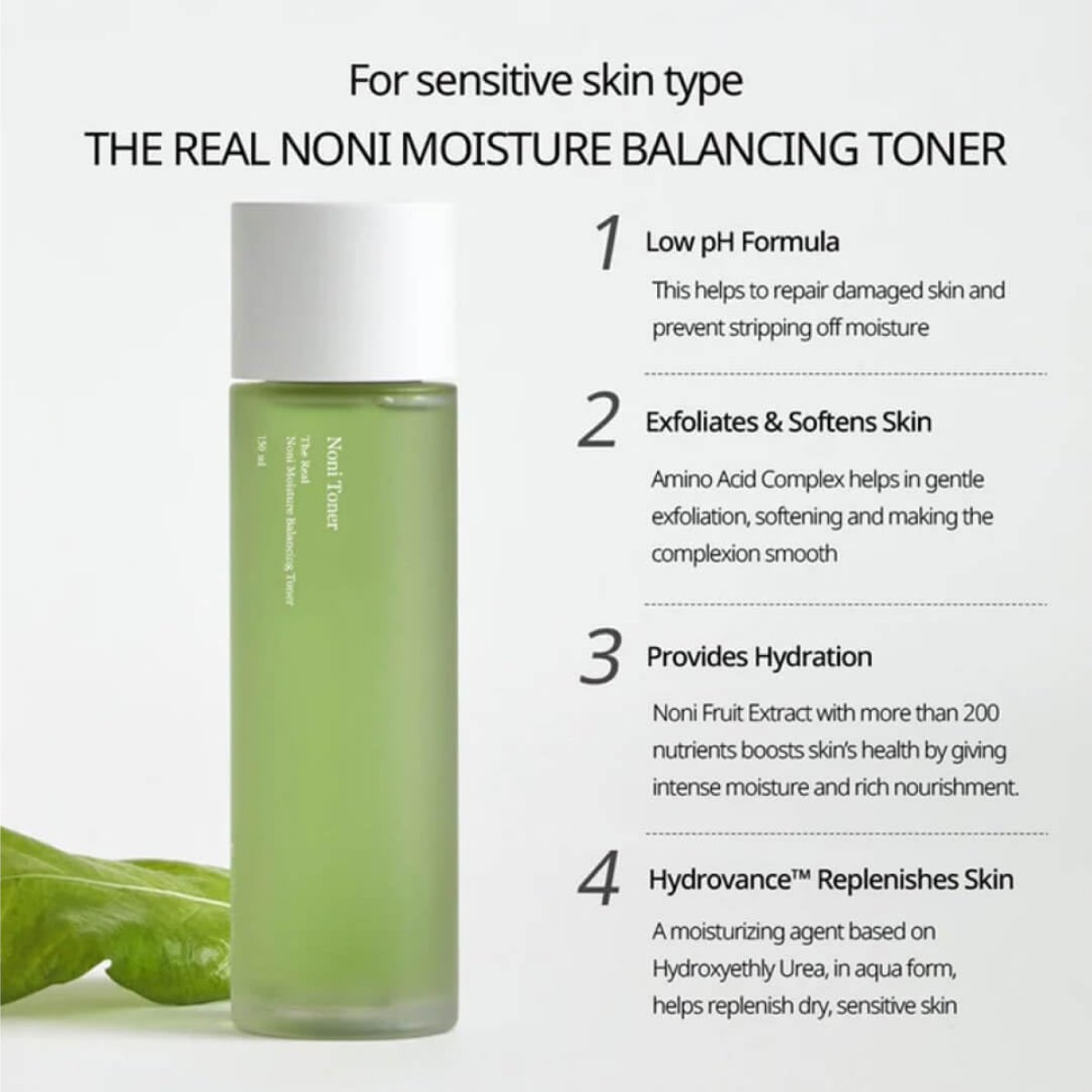 Celimax - Noni Moisture Balancing Toner 150 ml - Billede 4