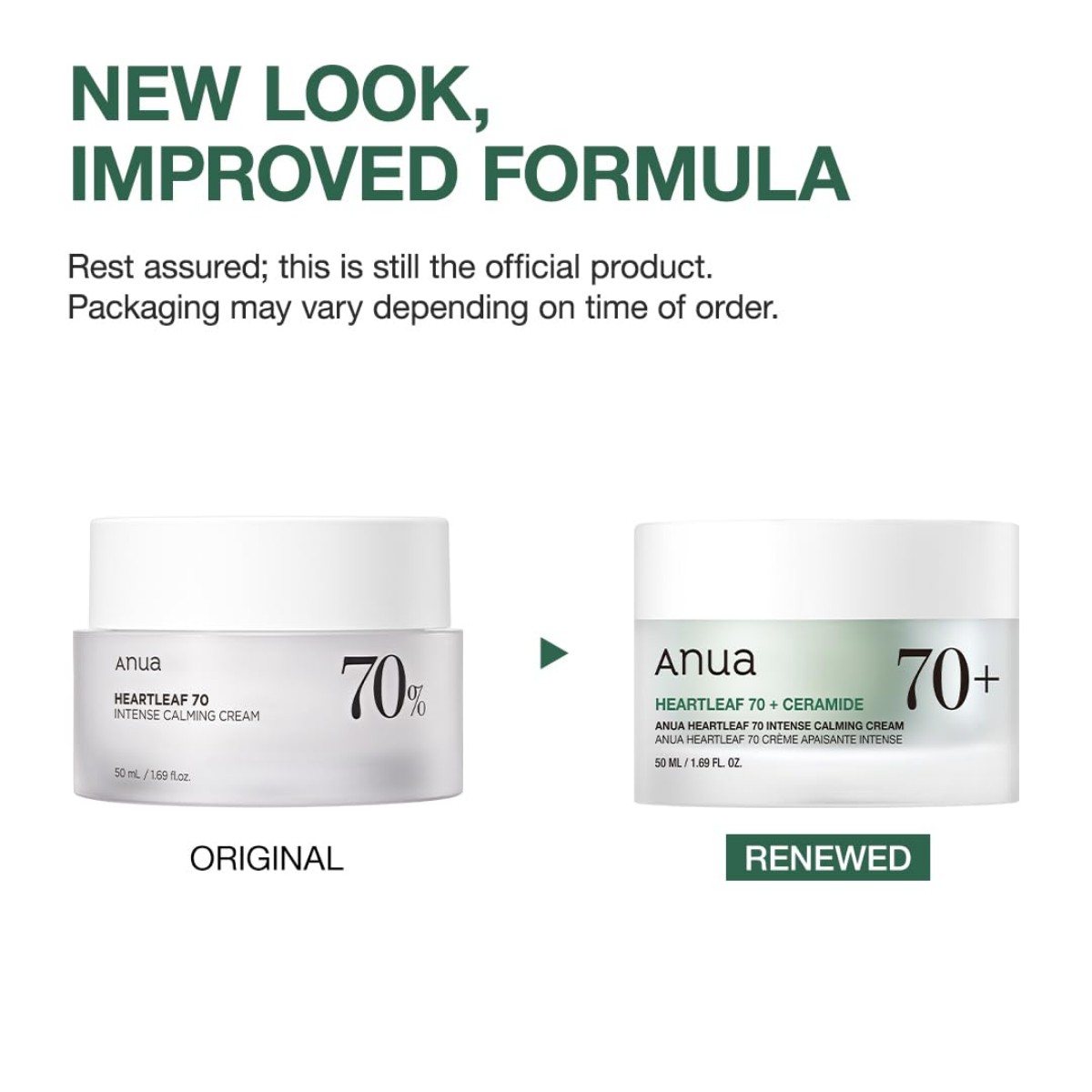Anua - Heartleaf 70% Intense Calming Cream 50 ml - Billede 2