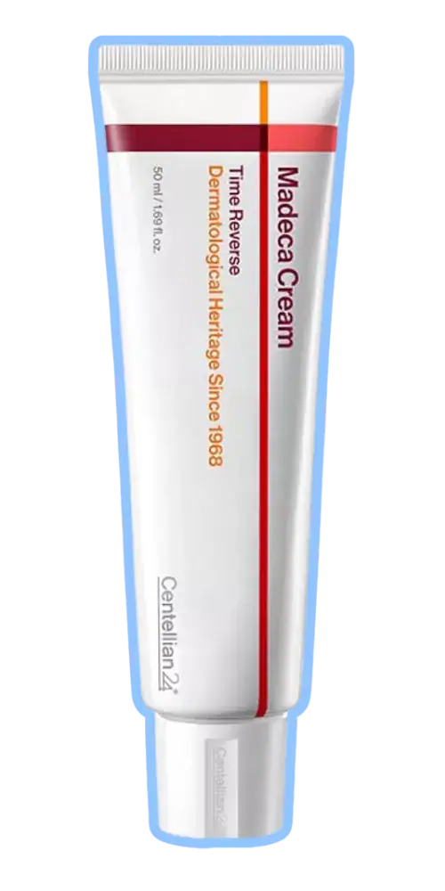 Højkvalitets Madecacream til hudpleje, reducerer ældningstegn og forbedrer hudens elasticitet, ideel til anti-aging behandlinger og dermatologiske formål.
