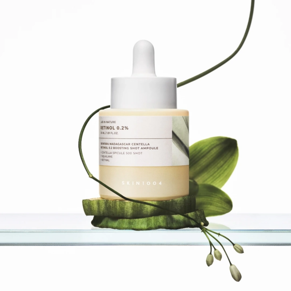 SKIN1004 - Madagascar Centella Retinol 0.2 Boosting Shot Ampoule 30 ml - Billede 4