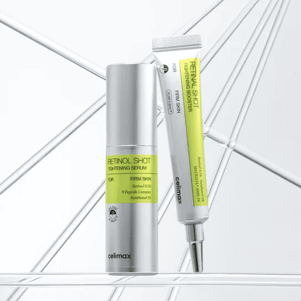 Retinol Shot Serum til hudforyngelse og anti-aging, forbedrer fasthed og elasticitet, reducerer rynker, velegnet til moden hud, indeholder retinol og planteekstrakter, anbefales for en yngre, mere strålende hud.