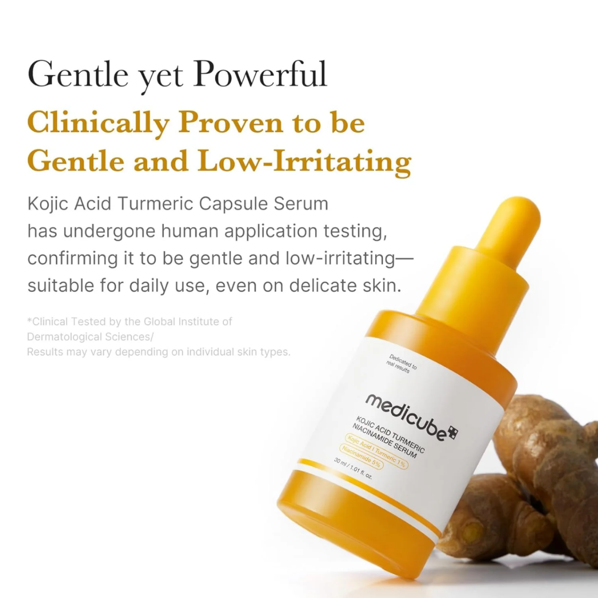 Medicube - Kojic Acid Tumeric Niacinamide Serum 30 ml - Billede 5