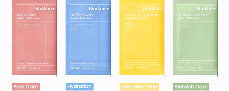Biodance Bio-Collagen Real Deep Mask Sheet masks: brug dem som et “event hack” og som recovery Koreansk hudpleje rutine