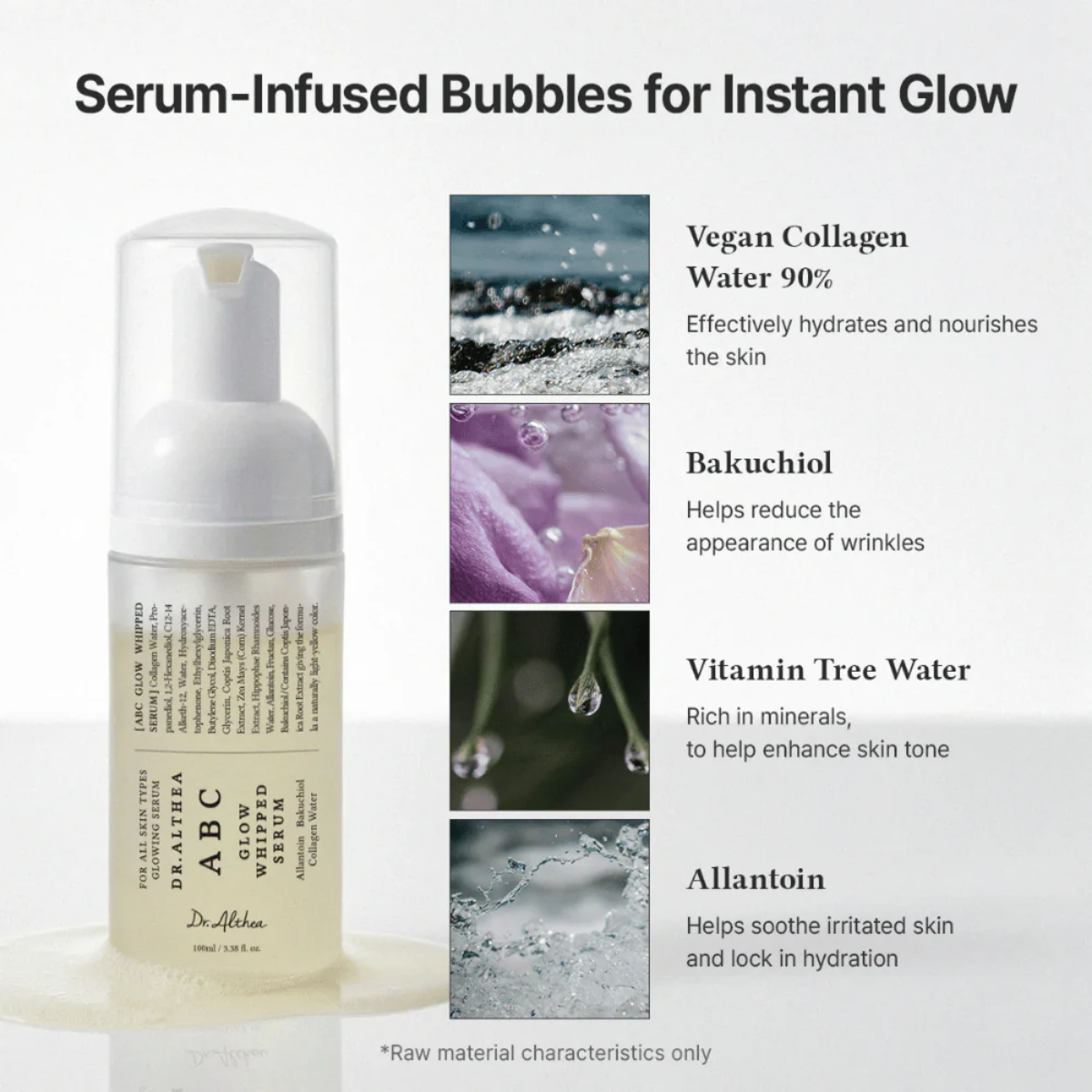Dr. Althea - ABC Glow Whipped Serum 100 ml - Billede 5