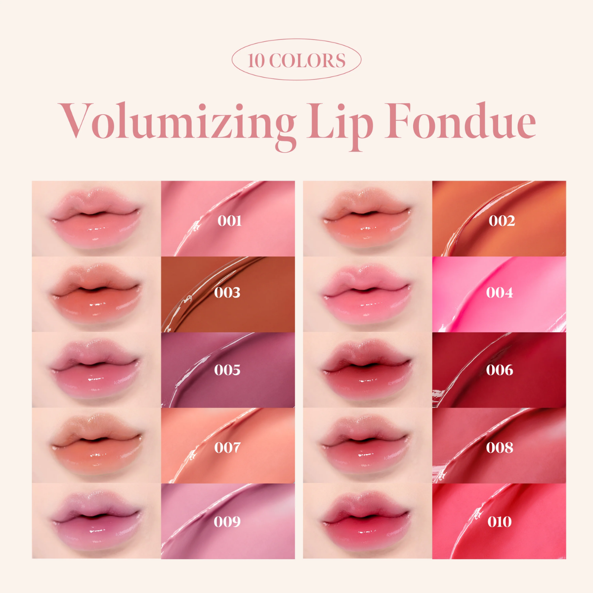 Coralhaze - Volumizing Lip Fondue 05 Distinct - Billede 2
