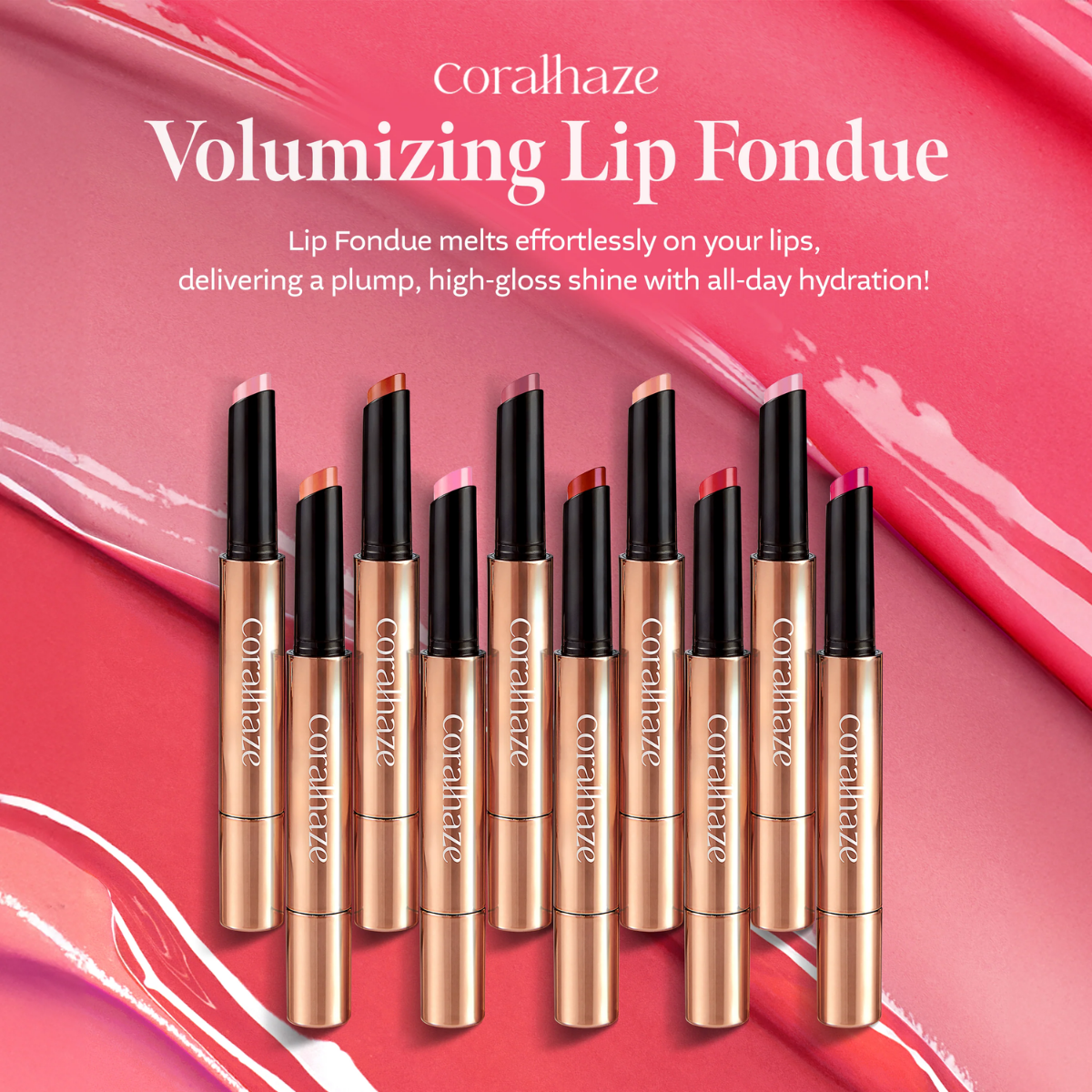 Coralhaze - Volumizing Lip Fondue 05 Distinct - Billede 4