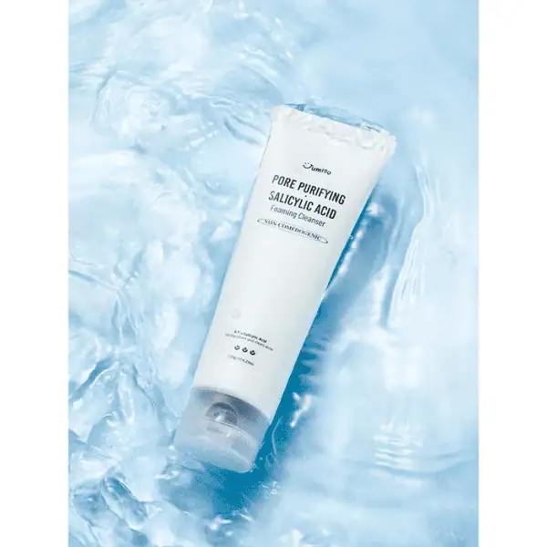 Pore Purifying Salicylic AcidFoaming Cleanser, bekæmper akne og tilstoppede porer, velegnet til fedtet og kombineret hud, dybderensende ansigtsrens, beskytter mod urenheder, laboratorietestet, fri for parabener.