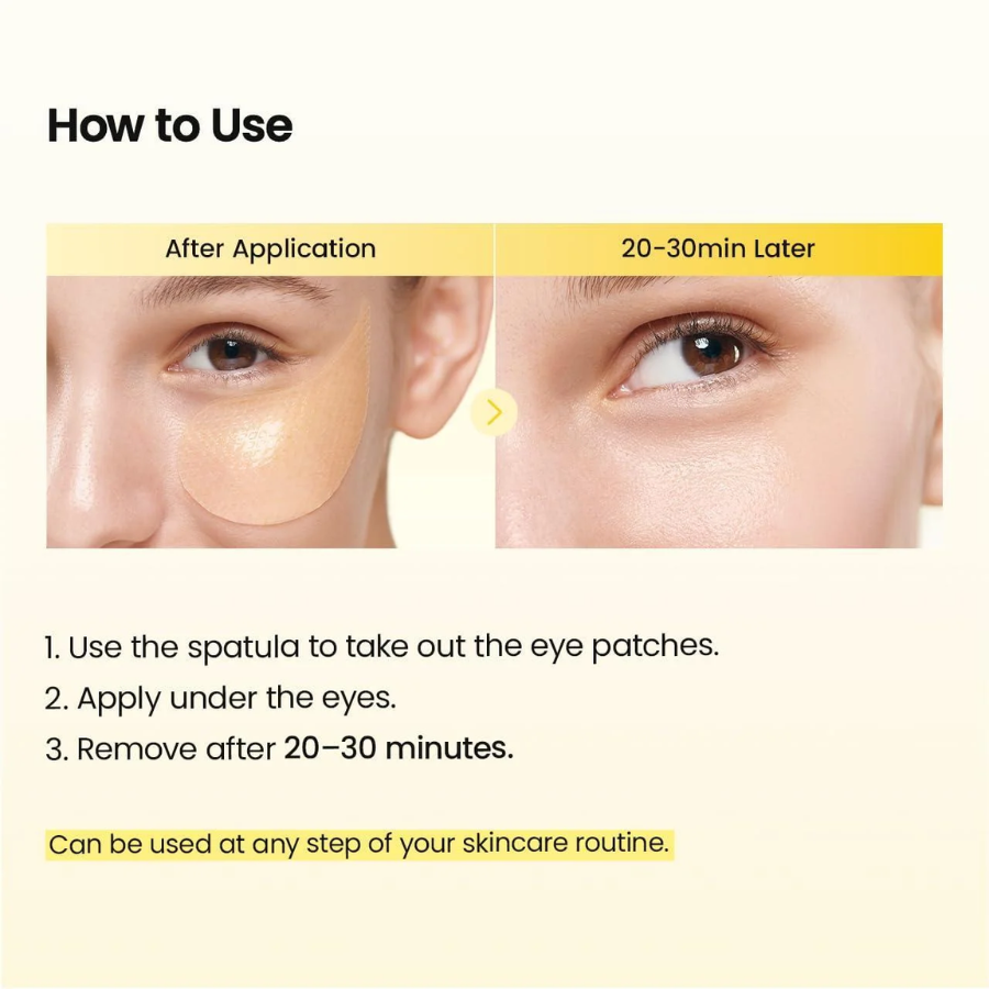 Biodance - Vita Niacinamide Eye Patches 30 ea - Billede 5