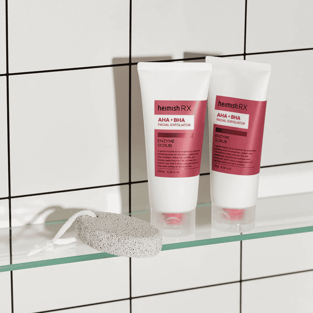 Nyfremstillet hudplejeprodukt, AHA + BHA facial eksfoliator, til renere og mere strålende hud, der hjælper med at fjerne døde hudceller og forbedre hudens tekstur på nænsom måde.