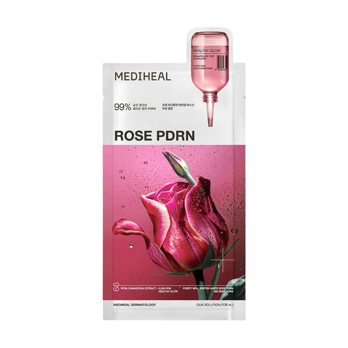 Mediheal - Rose Pdrn Essential Mask Healthy Glow