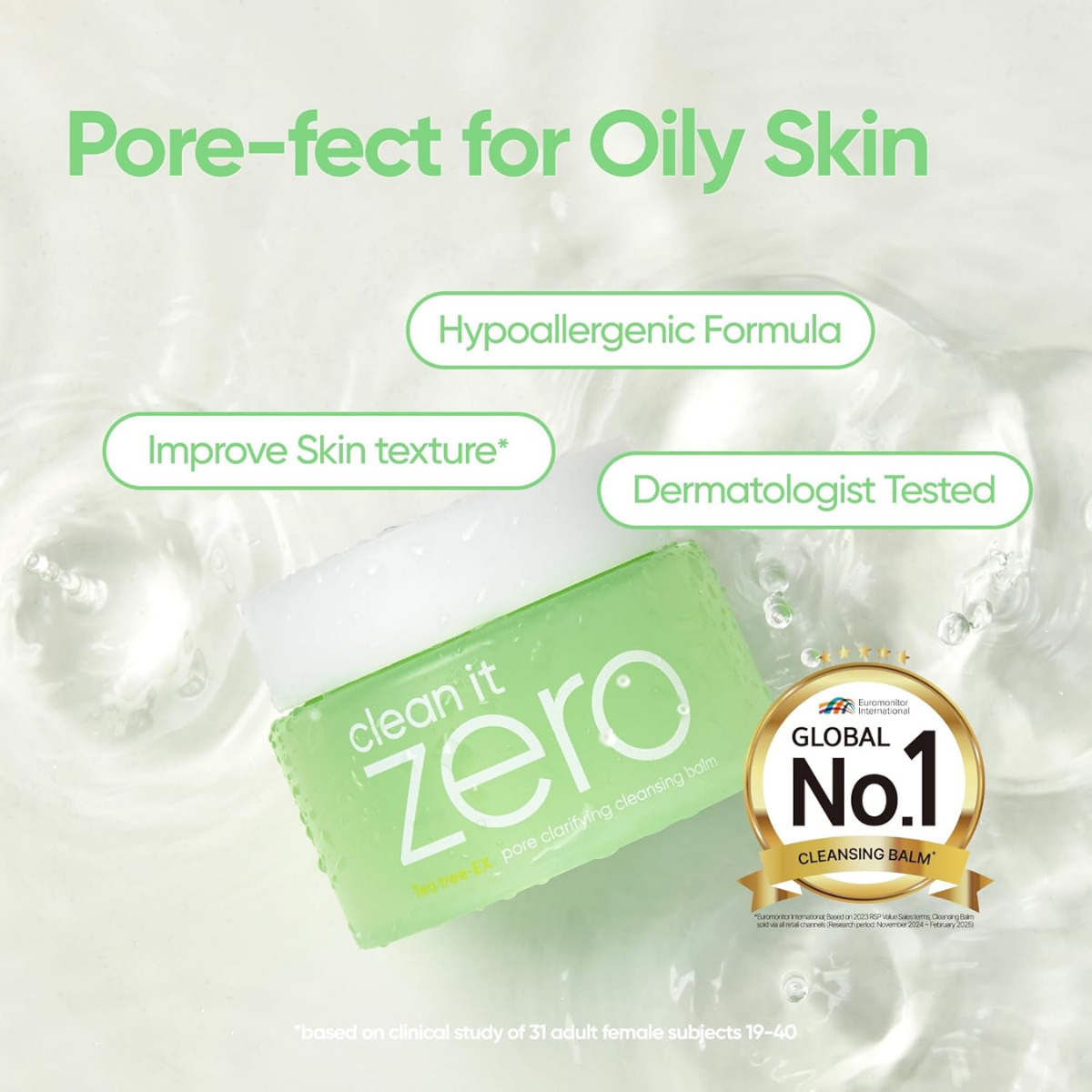 Banila Co - Clean it Zero Pore Clarifying Cleansing Balm 100 ml - Billede 2