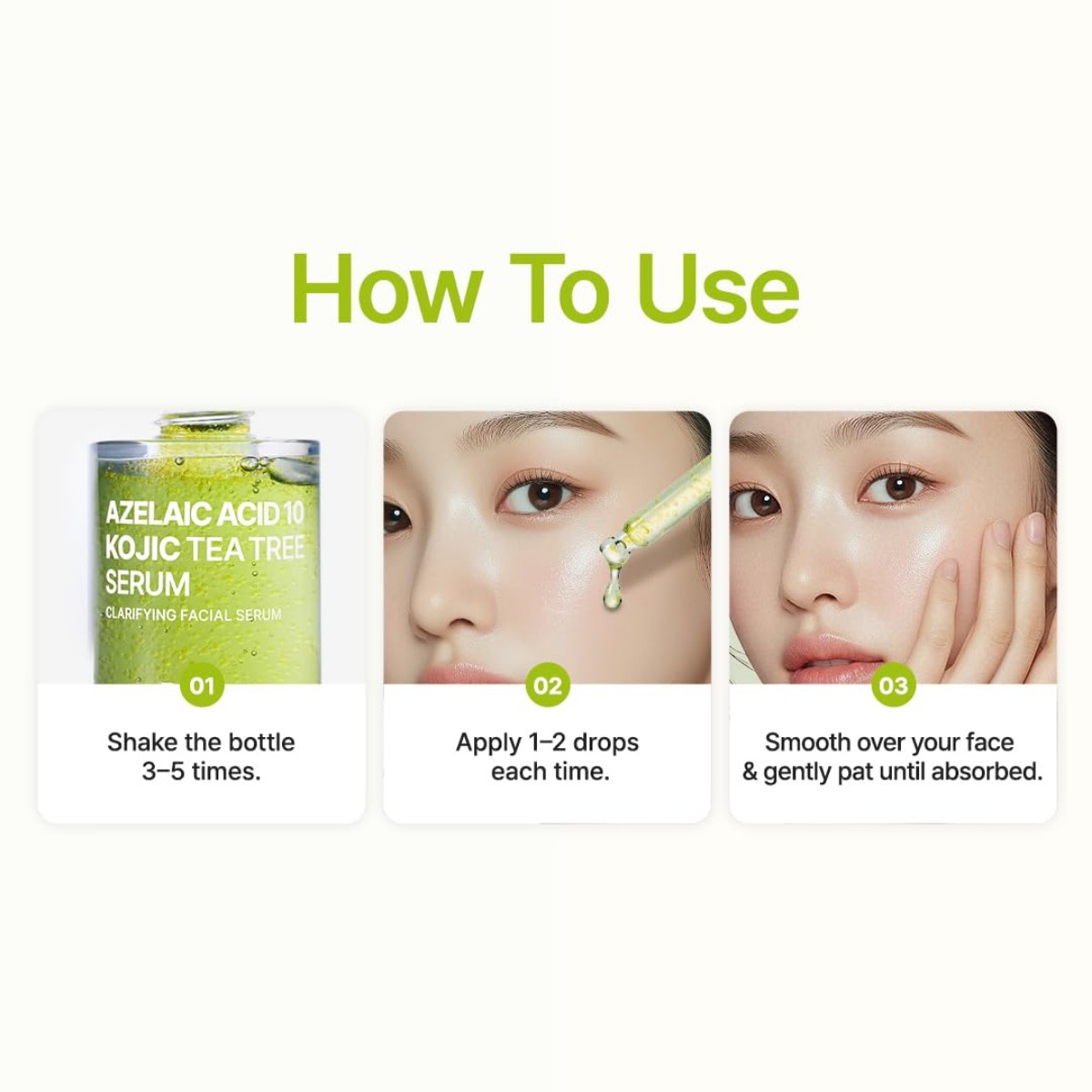 Purito Seoul - Azelaic Acid 10 Kojic Tea Tree Serum 30 ml - Billede 7