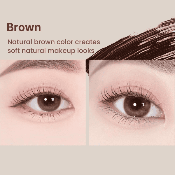 Brown øjenvippeforlængelse med naturlig brun nuance for blød, naturlig makeup-udseende. Perfekt til subtile skønhedsforbedringer og dagligdags brug. Opnå smukke, naturlige øjne med langvarig skønhed.