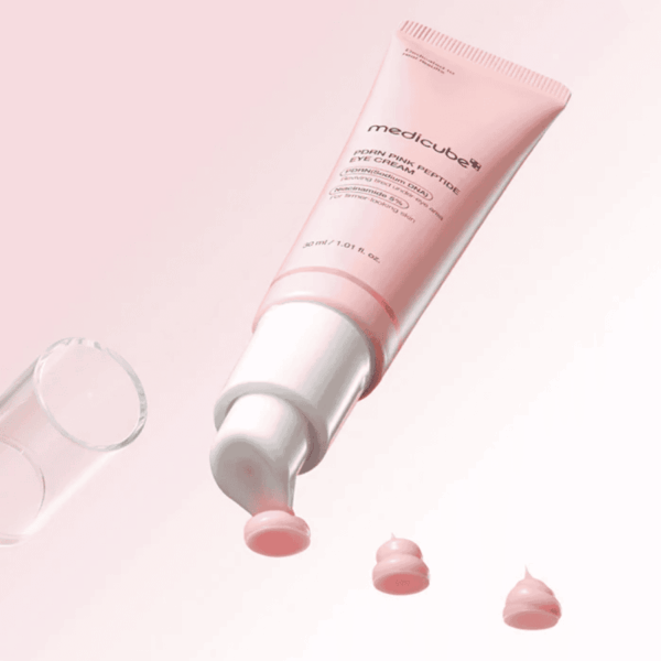 Mediceube Pore Pink Eye Cream, anti-pletfjerner, for uren hud, 30 ml, blid hudpleje.