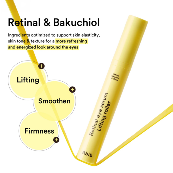 Anti-refleksivt og opstrammende øjenserum med Retinal & Bakuchiol til forbedret hudelasticitet, glattere tekstur og mere energisk udseende omkring øjnene. Ideel til en frisk og ungdommelig øjenomgivel.