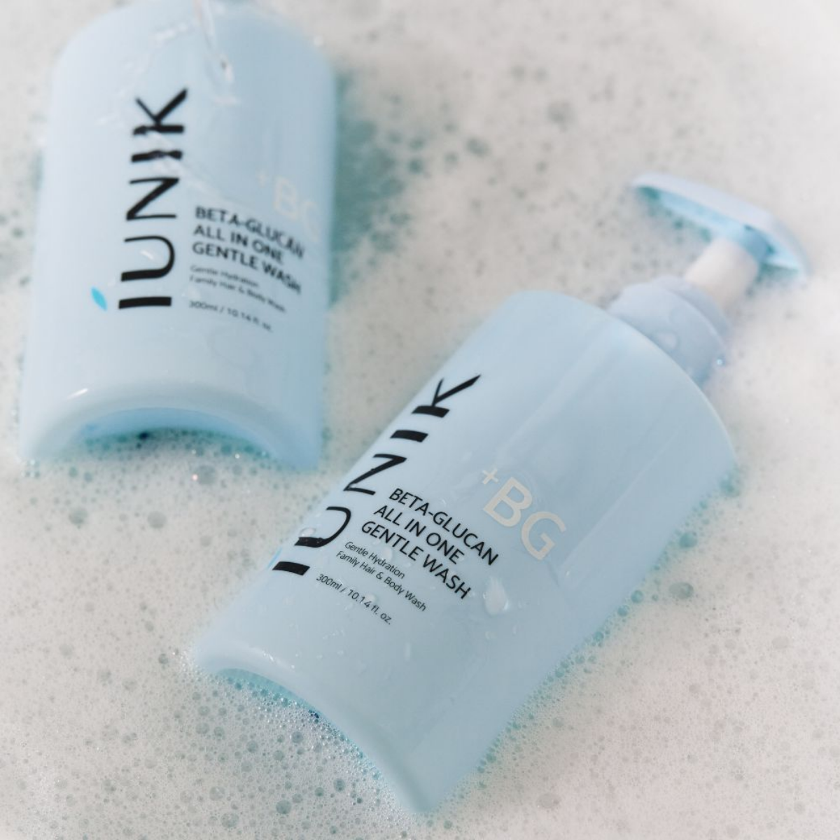 IUNIK - Beta Glucan All In One Gentle Wash 300 ml - Billede 3