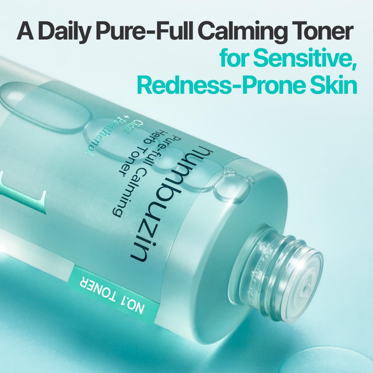 Numbuzin - No.1 Pure-Full Calming Herb Toner 300 ml - Billede 8