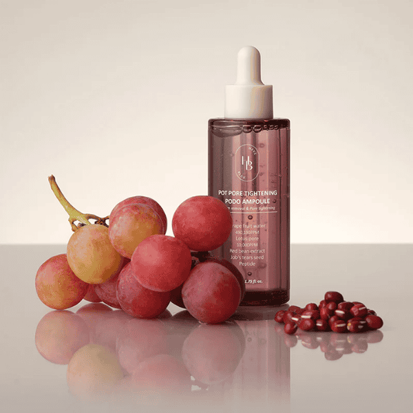 Potent anti-acne serum med drueekstrakt og lakrids for klar, glat og problemfri hud. Ideel til poreforstørrelse og rensning af huden. Naturlig skønhedsbehandling for en sund hud.