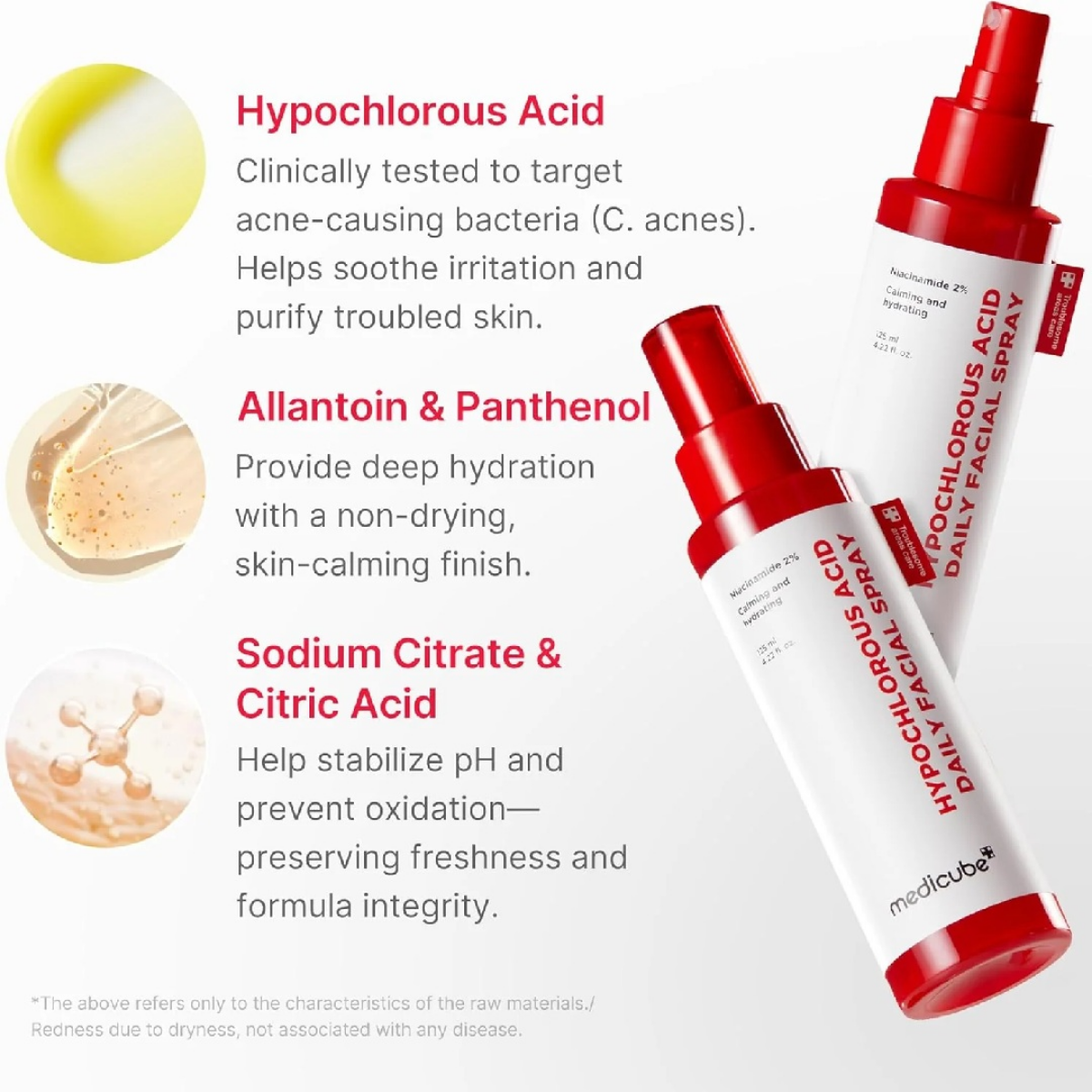 Medicube – Hypochlorous Acid Daily Facial Spray 120 ml - Billede 3