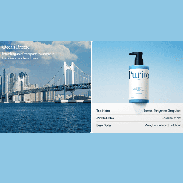 OCEAN BREEZE parfume med frisk citrusduft og maritime noter, perfekt til sommer og varme dage.