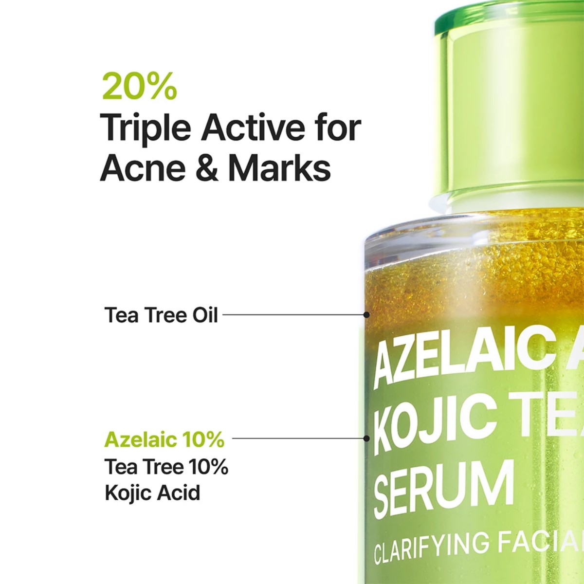 Purito Seoul - Azelaic Acid 10 Kojic Tea Tree Serum 30 ml - Billede 2