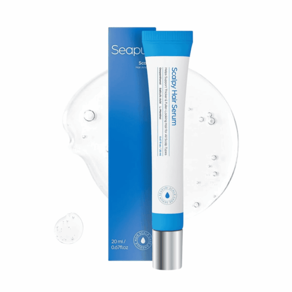 Seaply Hair Serum til skadet eller sprødt hår, hjælper med at styrke og fugte håret for sundere hårtykkelse og glans. Ideel til alle hårtyper.